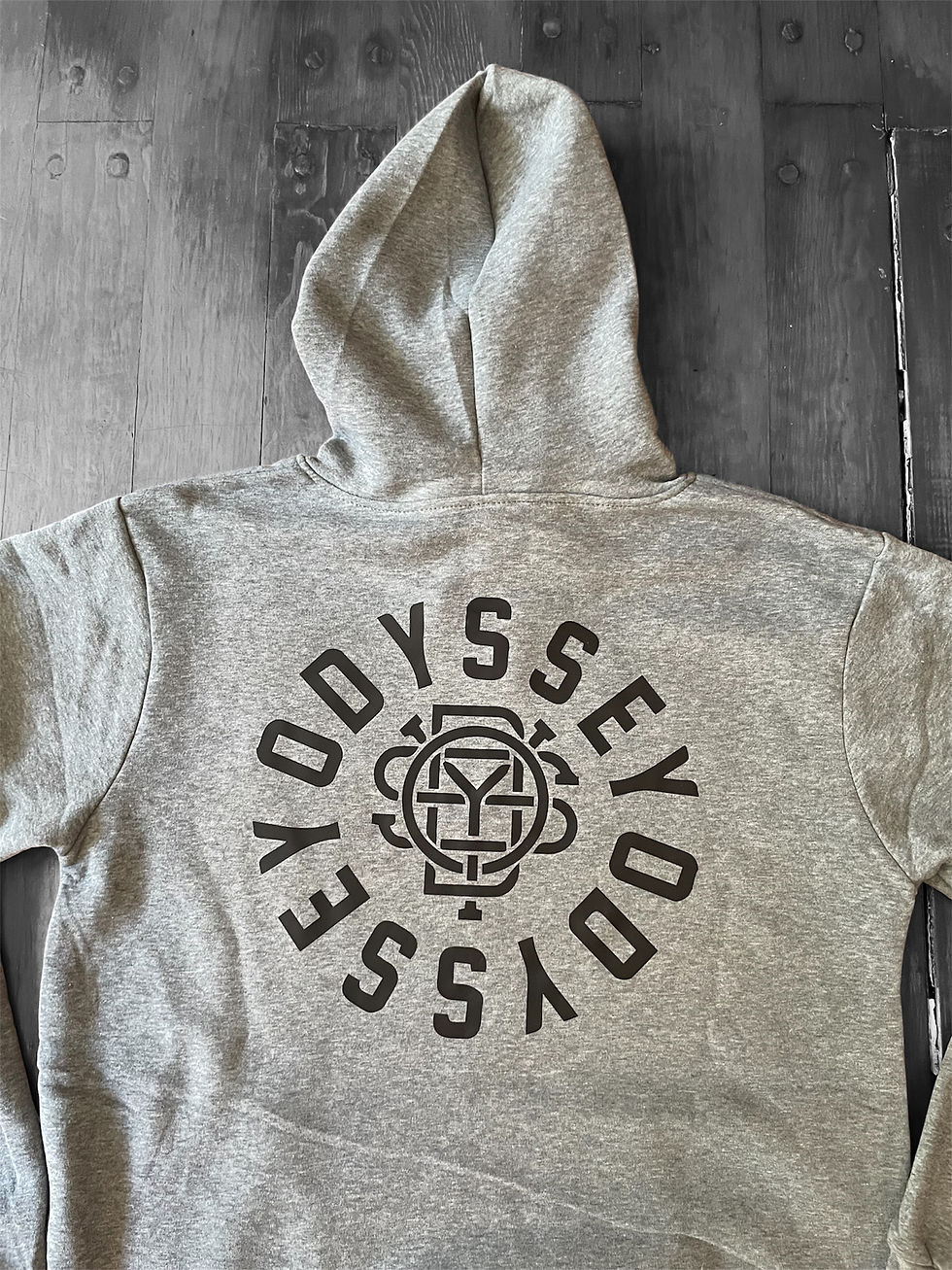 Miniatura: Sudadera ODSSY Monogram Gris