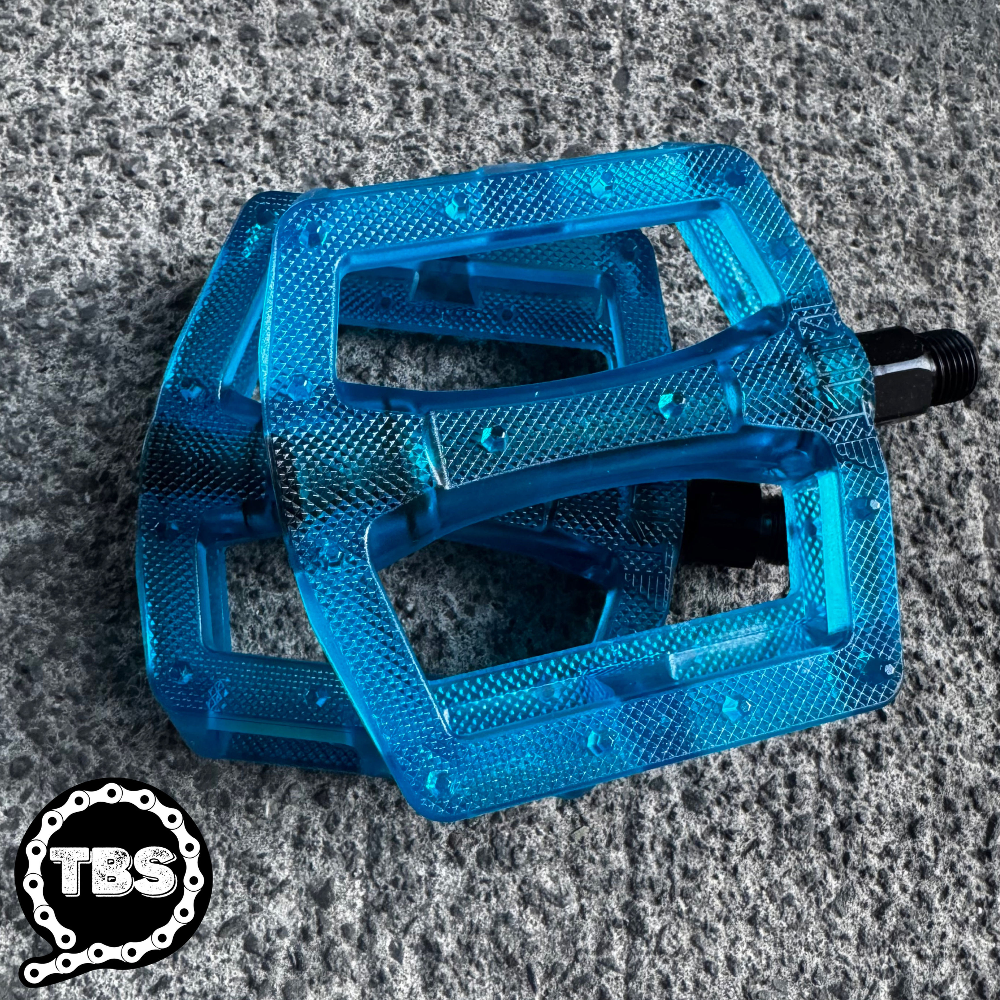 Pedales Cult Dak Azul Trans