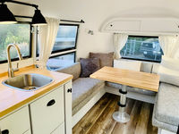 Vintage Airstream Overlander renovation