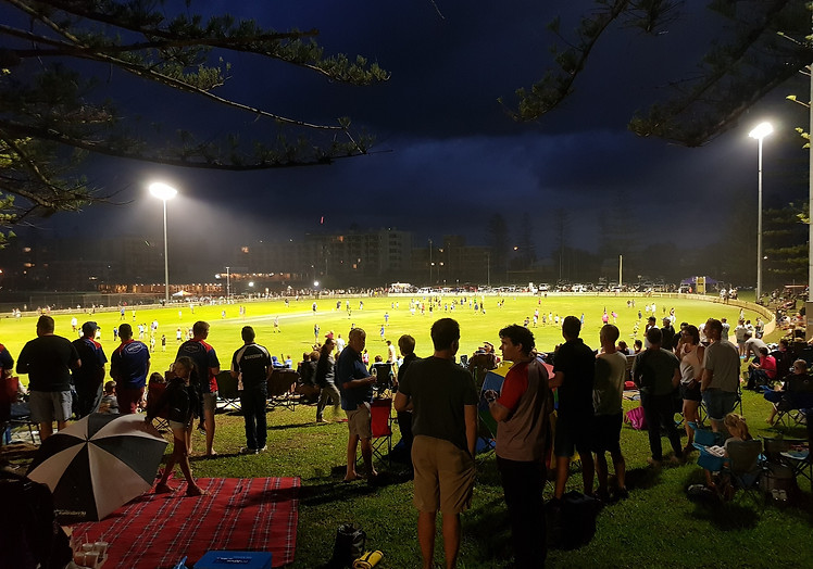 Sports ground floodlighting at Oxley oval by the leaders in sports LED Tennis Court Lighting
