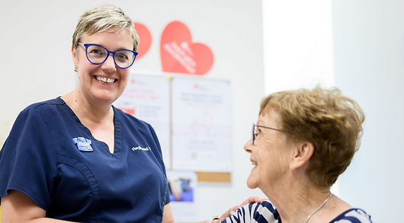 A care team member at Gilbert Collins Medical Practice Mona Vale