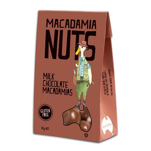 Chocolate Macadamia Nuts Milk 80g Duck Creek Macadamia