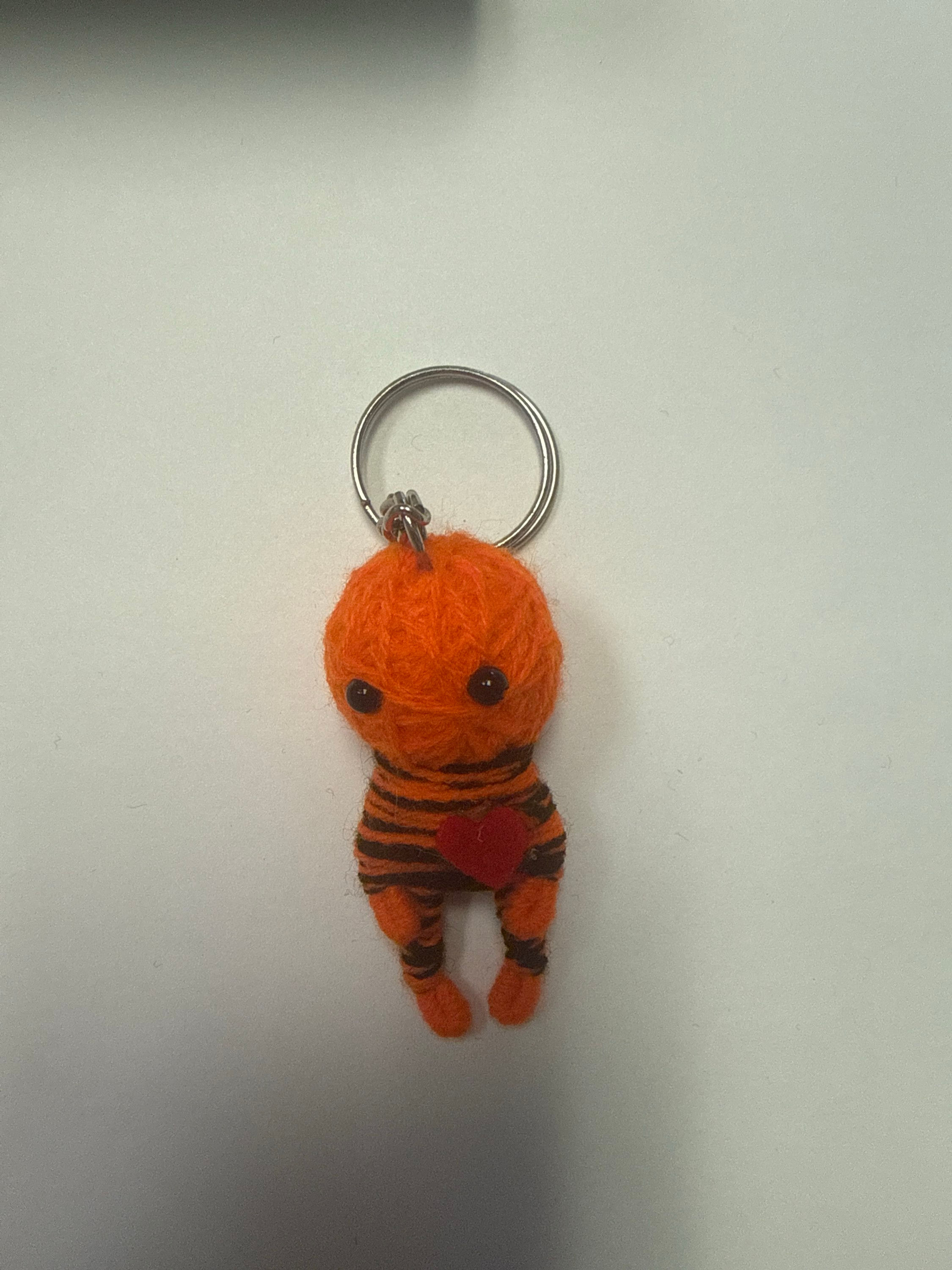 Tied up Voodoo Keychain 