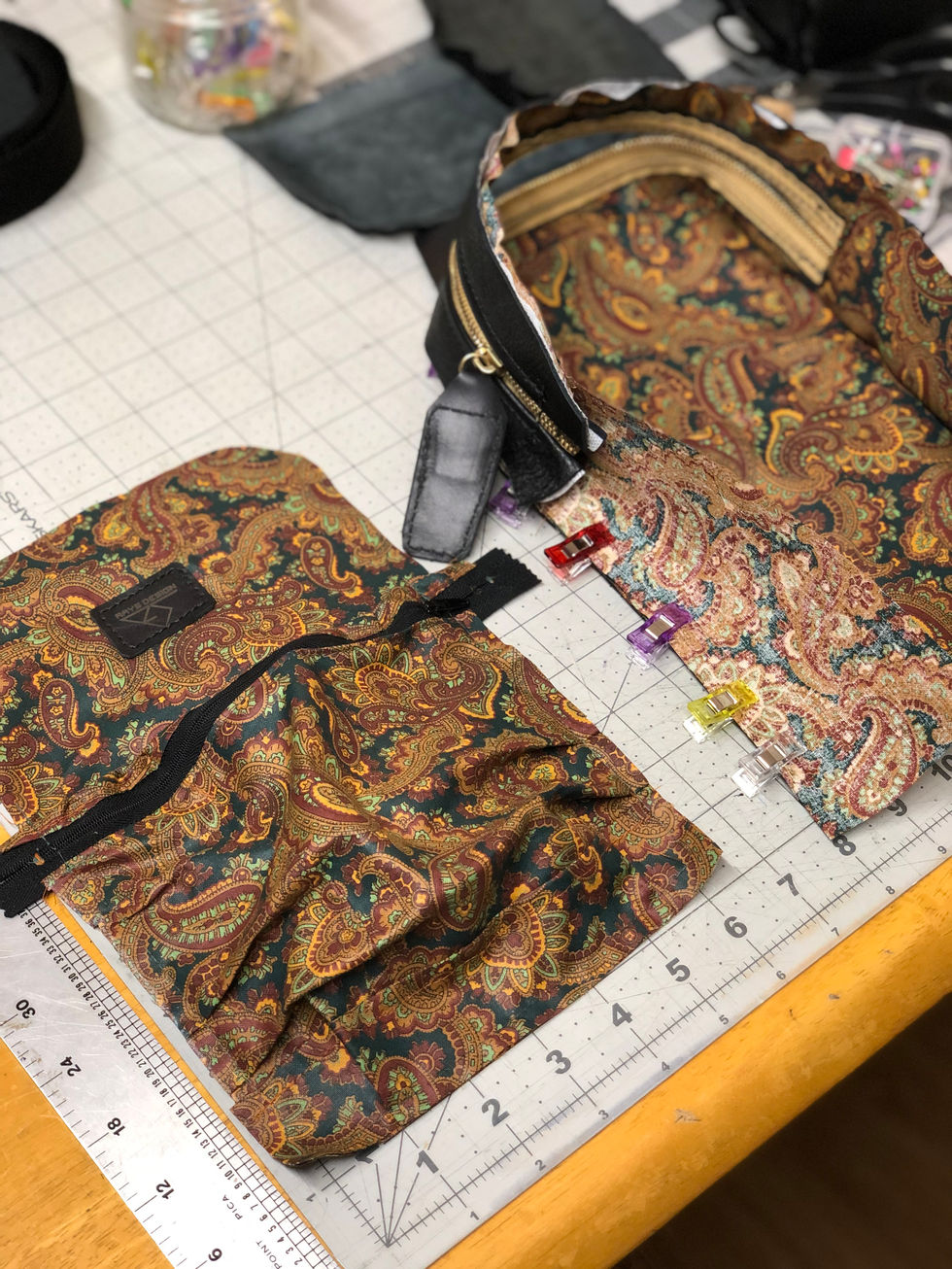 Front Body Bag, interior lining