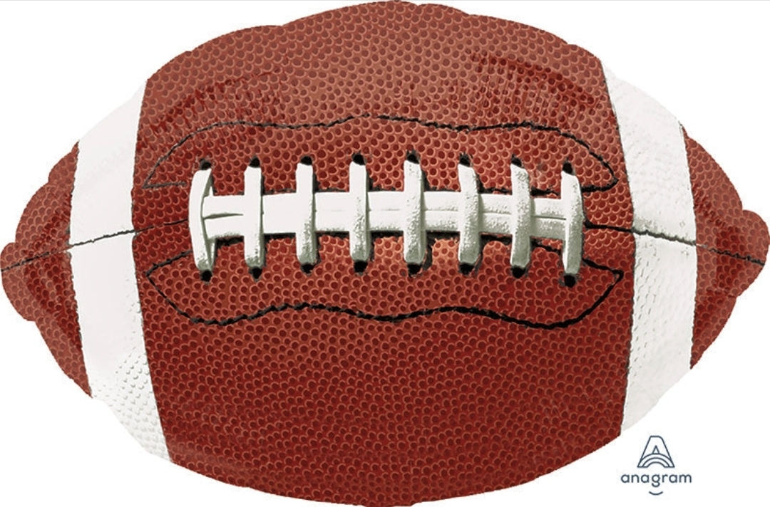31" Game Time Football SuperShape Foil Balloon