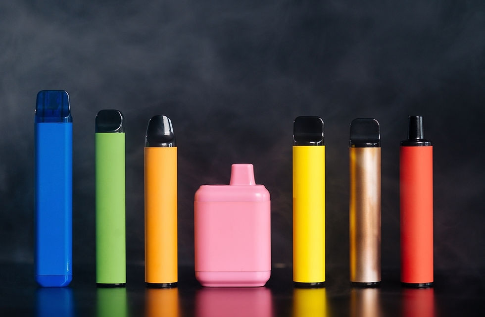different types and variants of vape