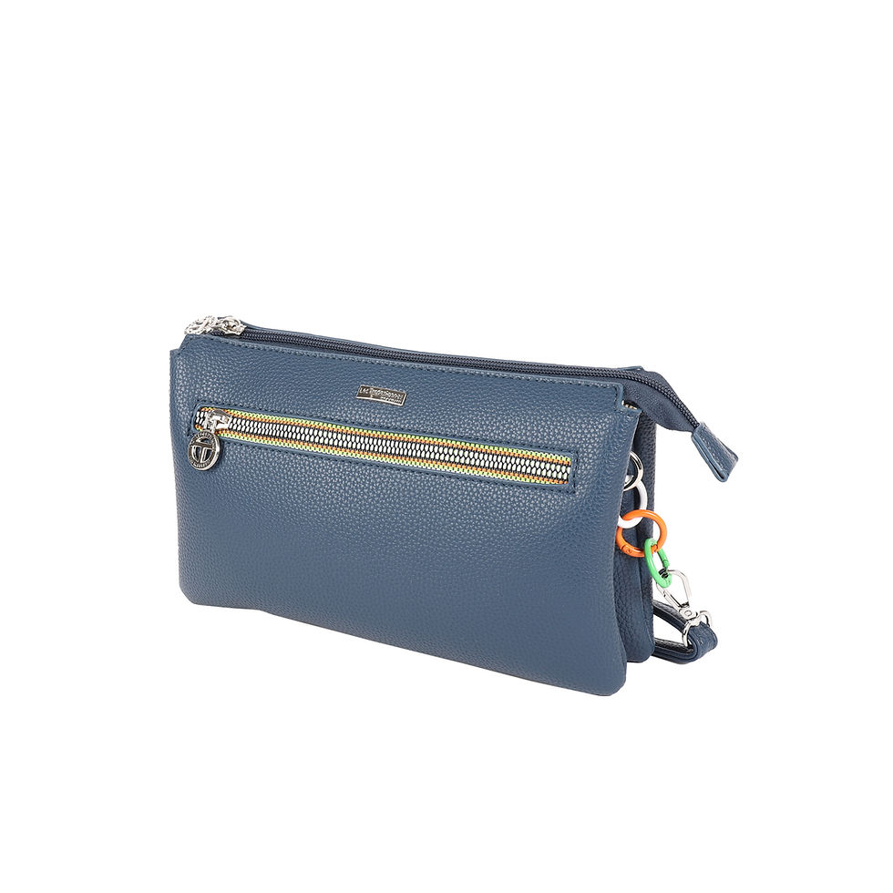 Miniature : Sac bandoulière Tevahine TEV-TZ-03 Navy "Les Tropeziennes par M.Belarbi"