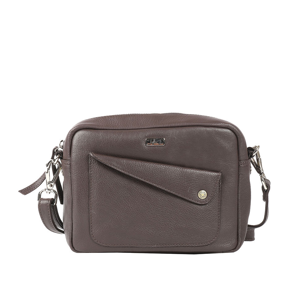 Miniature : Sac bandoulière B23 MEL 25 brown Jullia.D