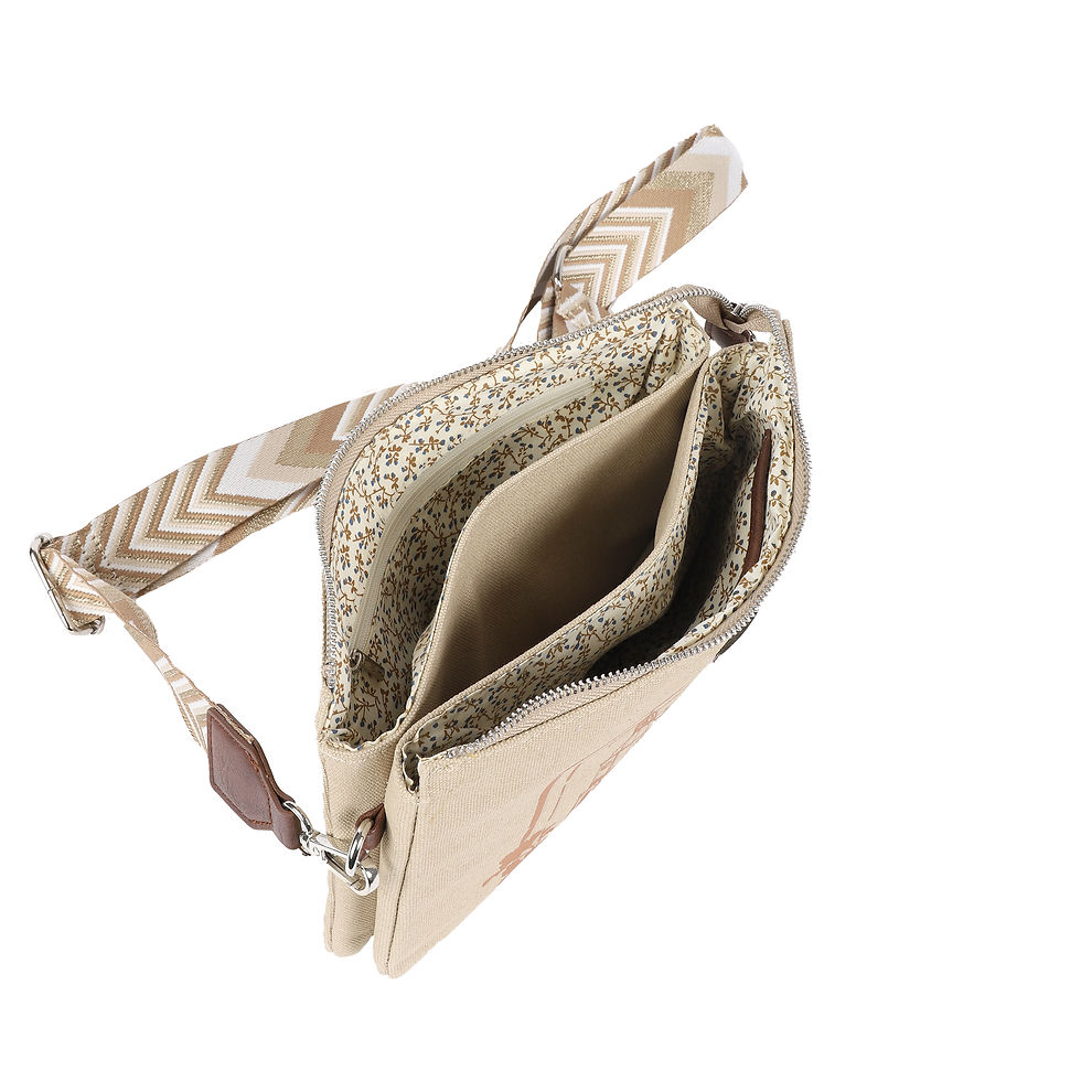 Miniature : Sac bandoulière Oliana OLI-TZ-04 Beige "Les Tropeziennes par M.Belarbi"