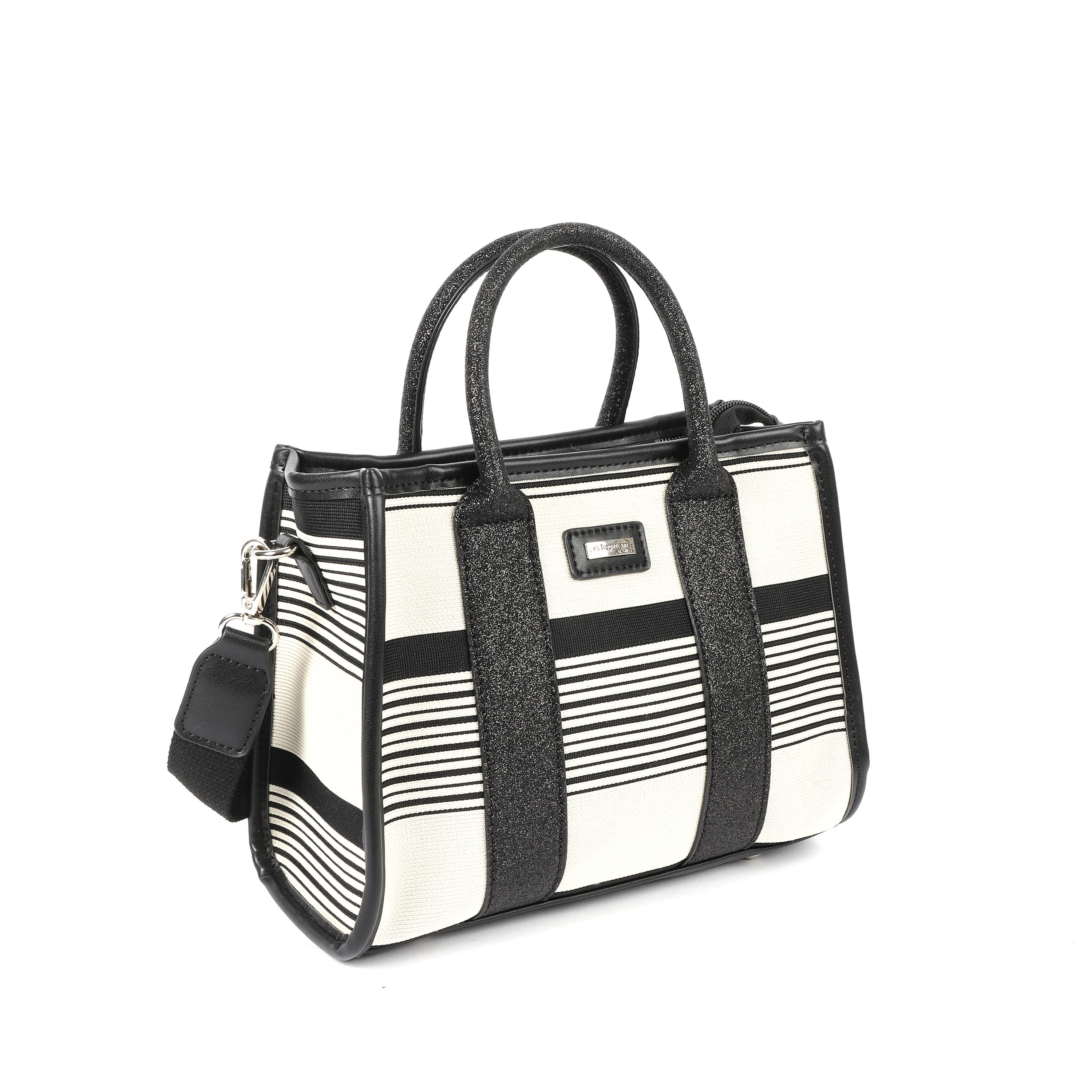 Sac à main Nalai NAI-TZ-03 Stripes "Les Tropeziennes par M.Belarbi"