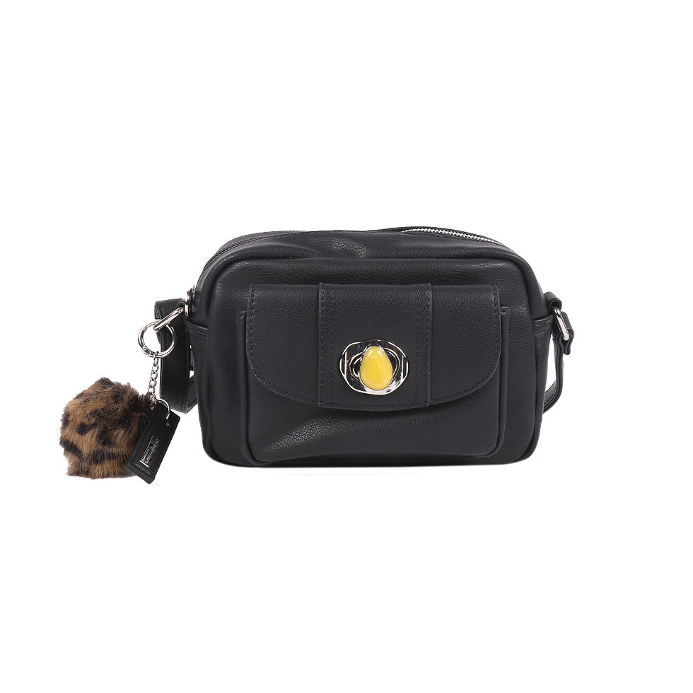 Miniature : Sac bandoulière Guillaume Apollinaire APO-TZ-06 black "Les Tropeziennes par M.Belarbi"