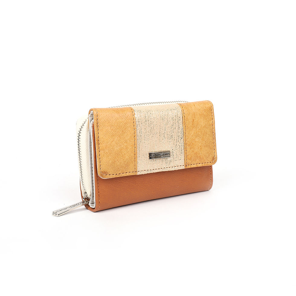 Porte-monnaie Unije tan Les Tropeziennes par M.Belarbi