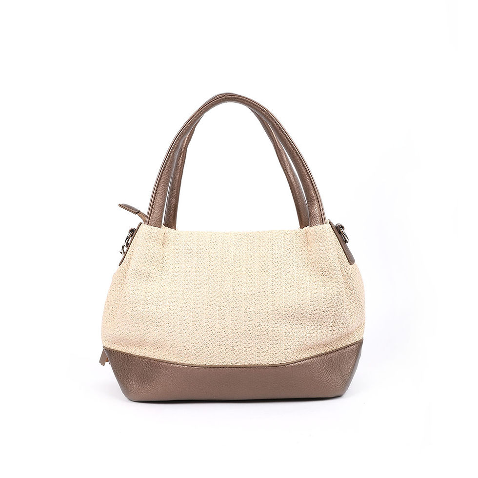 Miniature : Sac à main Sumatra bronze Les Tropeziennes par M.Belarbi