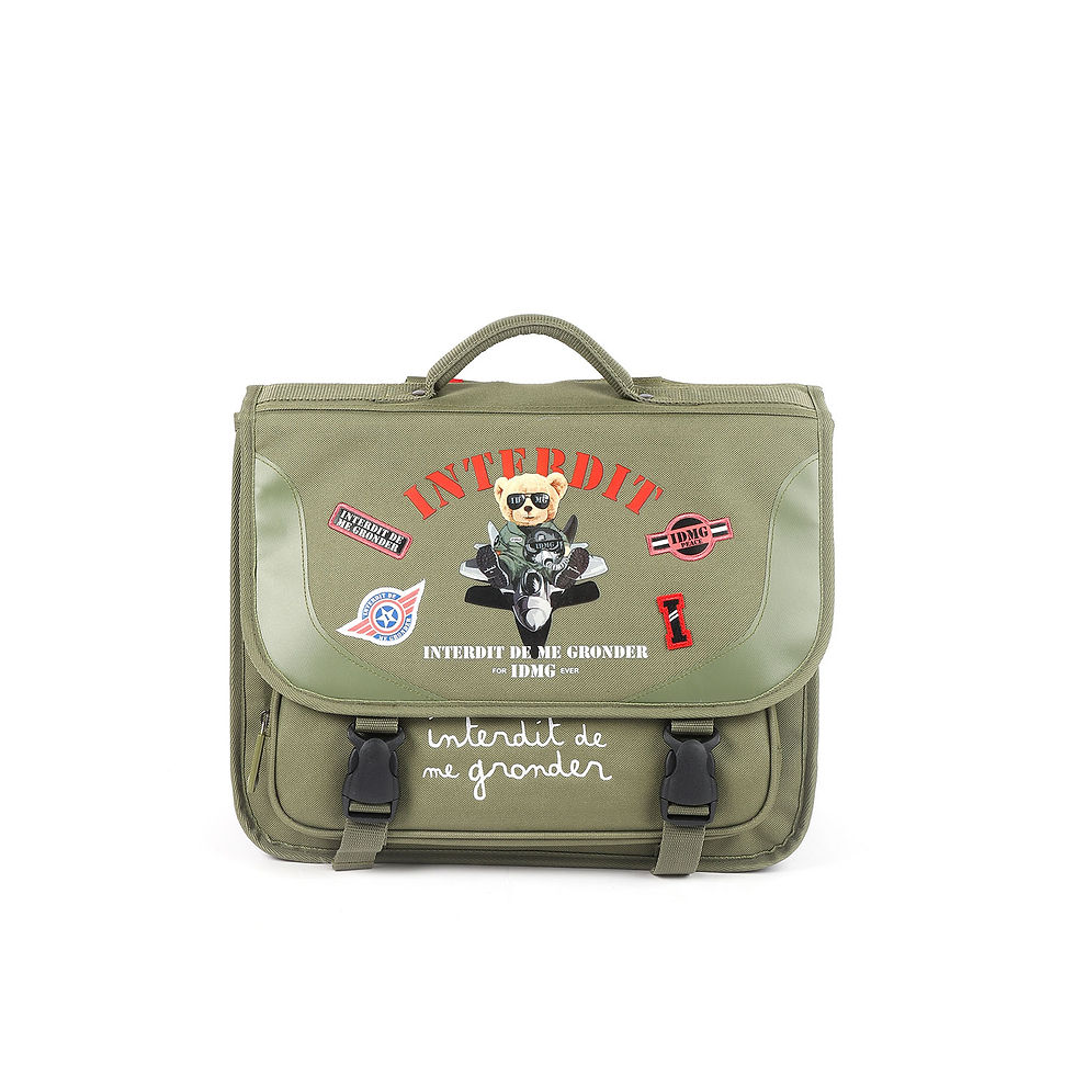 Miniature : Cartable Aviateur 325124 Khaki