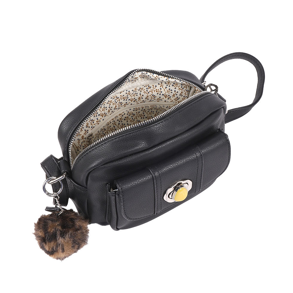 Miniature : Sac bandoulière Guillaume Apollinaire APO-TZ-06 black "Les Tropeziennes par M.Belarbi"