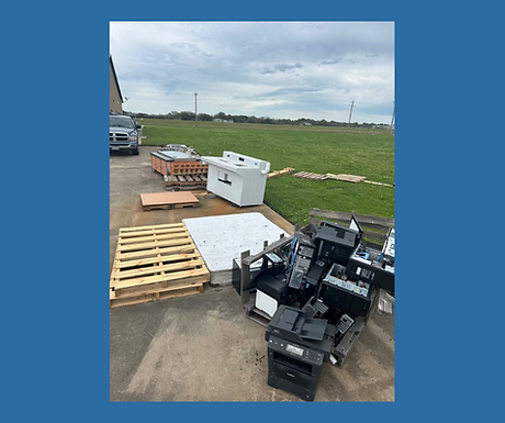 Appliance removal by Lonestar Services in Brazoria County