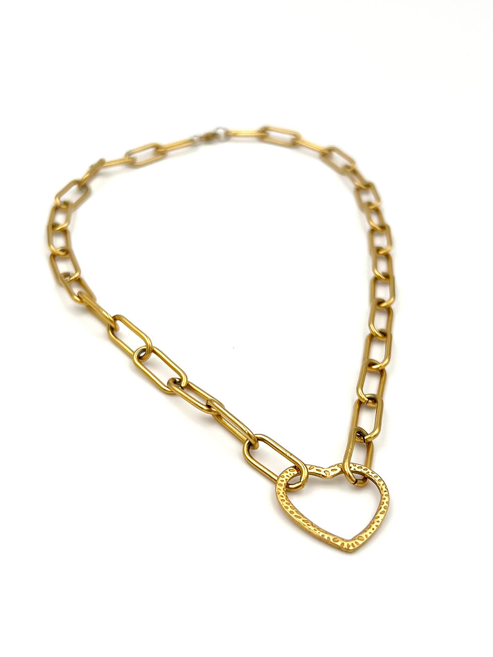 Miniature : Collier acier inoxydable - COEUR