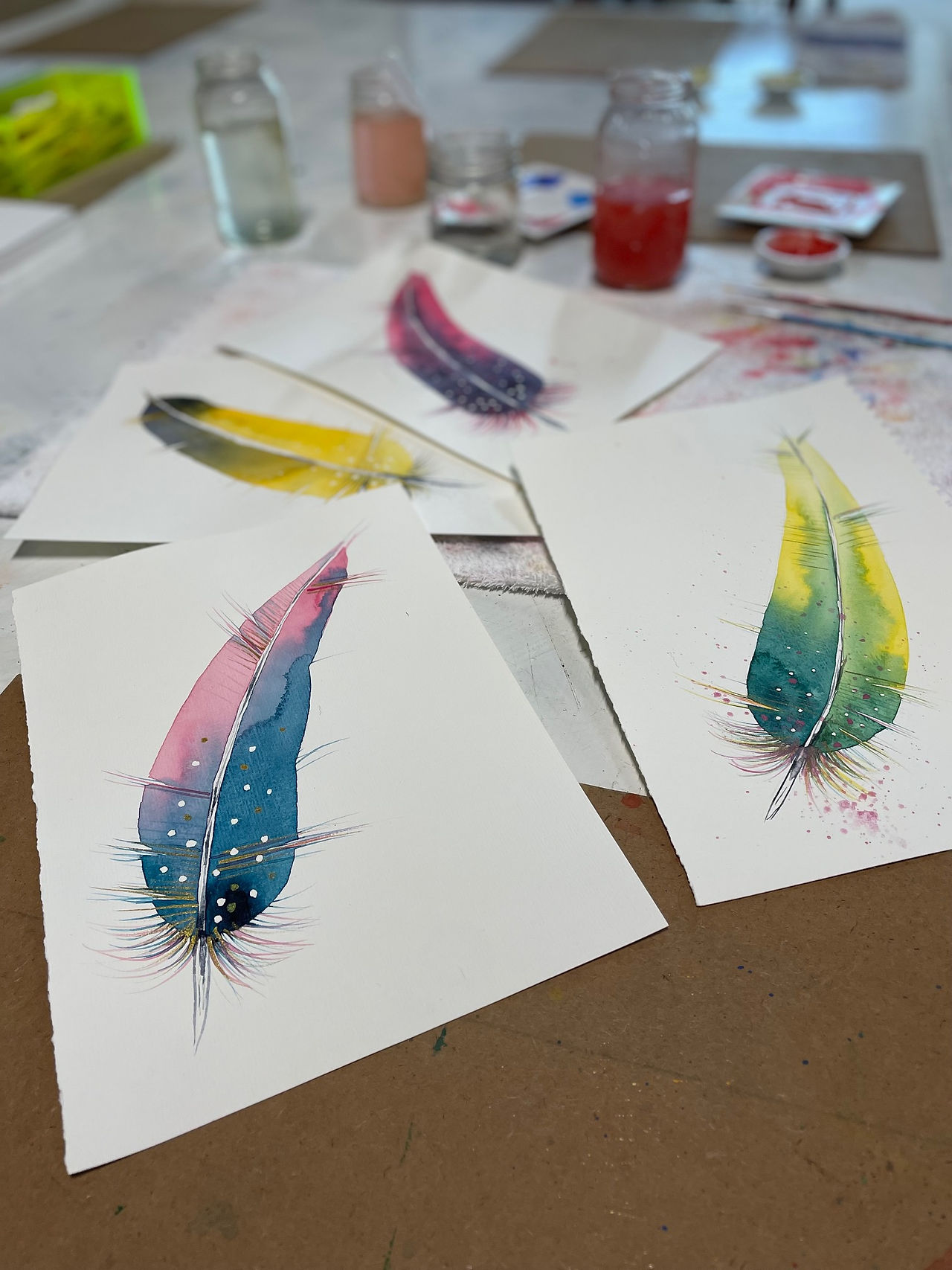 Painting techniques, Wauchope Creative Hub, featured on Brilliant-Online