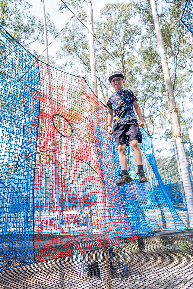 Giant netted rooms, WileNet, as featured in Brilliant-Online Magazine