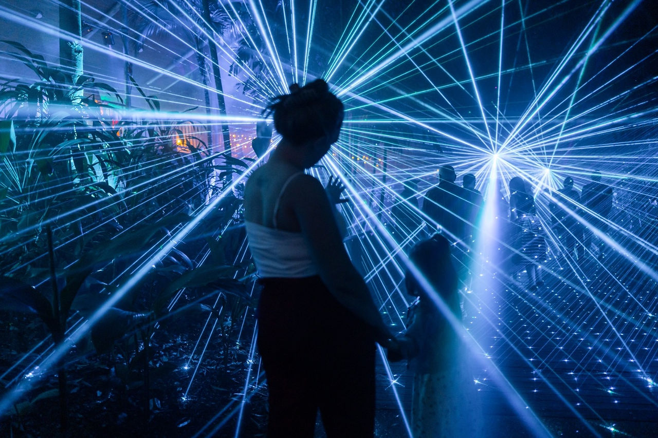 Custom programmed lighting experience |  Brilliant-Online