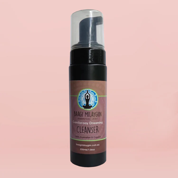 Gamilaraay Dreaming Cleanser by Baagi Milaygiin as featured in Brilliant-Online