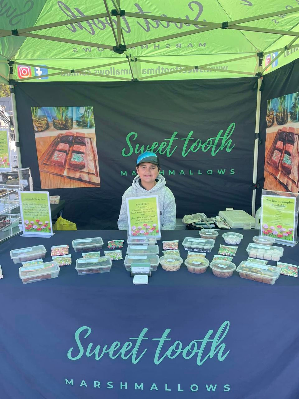 Sweet Tooth Marshmallows can be found at the local markets | Brilliant-Online