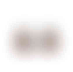 Otto Star Dangle Drop Statement XXL Earrings as featured in Brilliant-Online