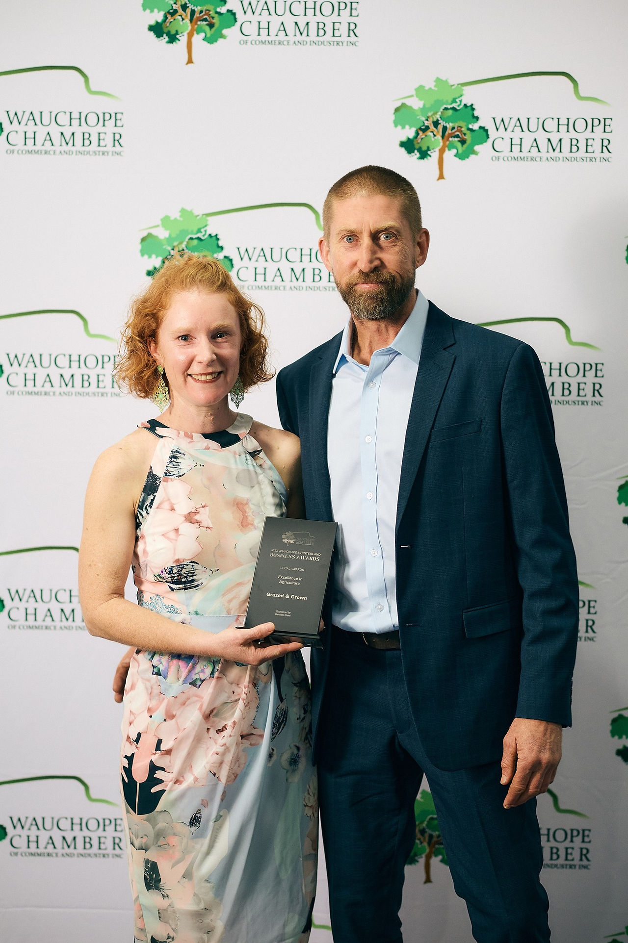 Grazed and Grown Farm winner 2022 Wauchope Business Awards as featured in Brilliant-Online