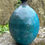 Thumbnail: Copper Turquoise Raku Fired Bottle