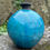 Thumbnail: Copper Turquoise Raku Fired Bottle