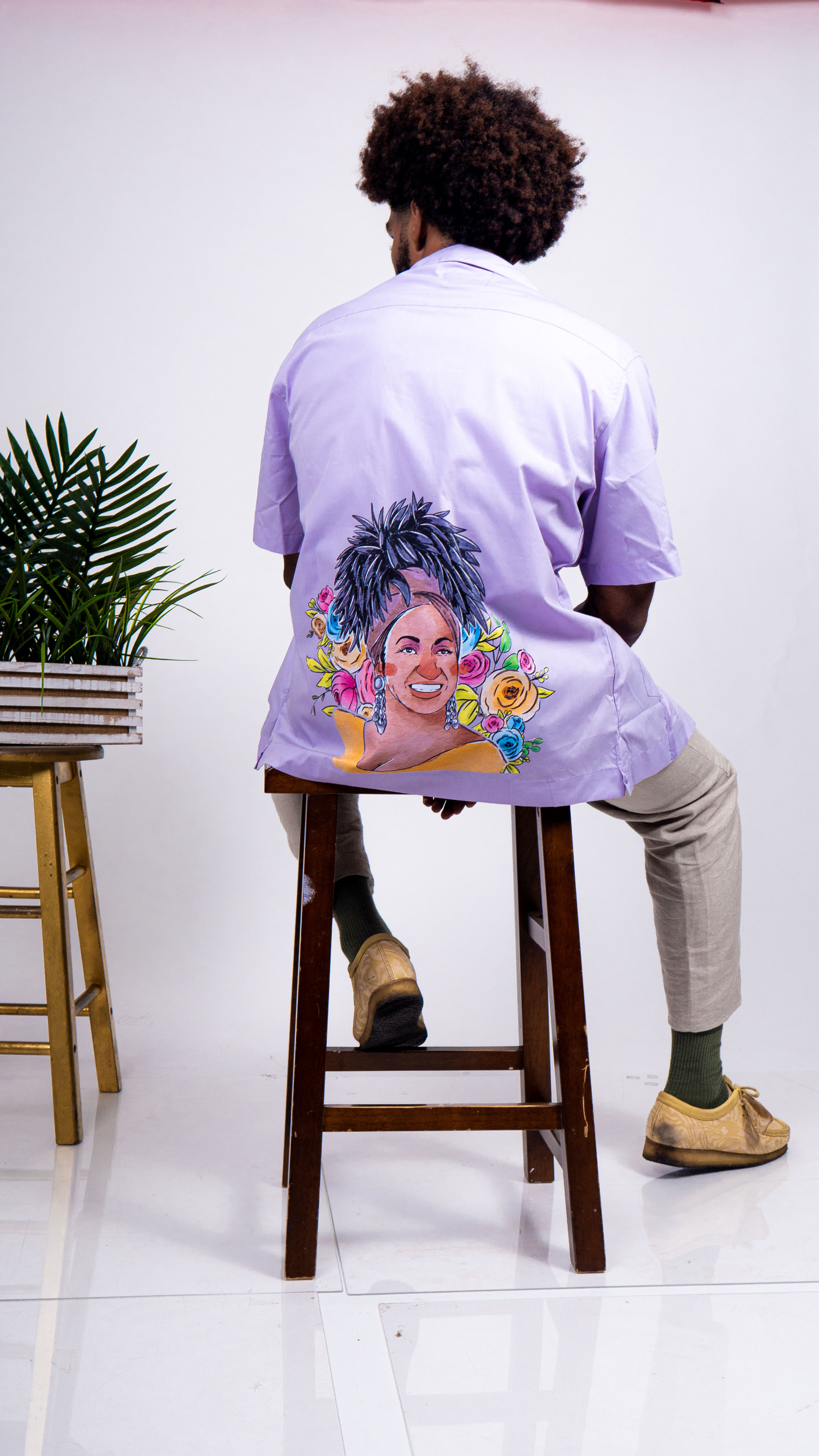 Lavender Guayabera (Celia Cruz)
