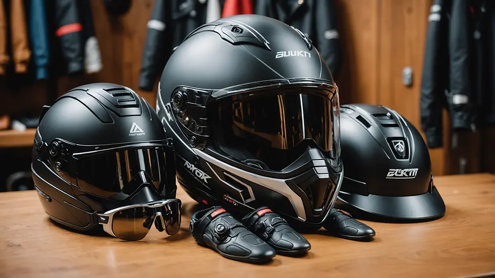 Riding gear for safety