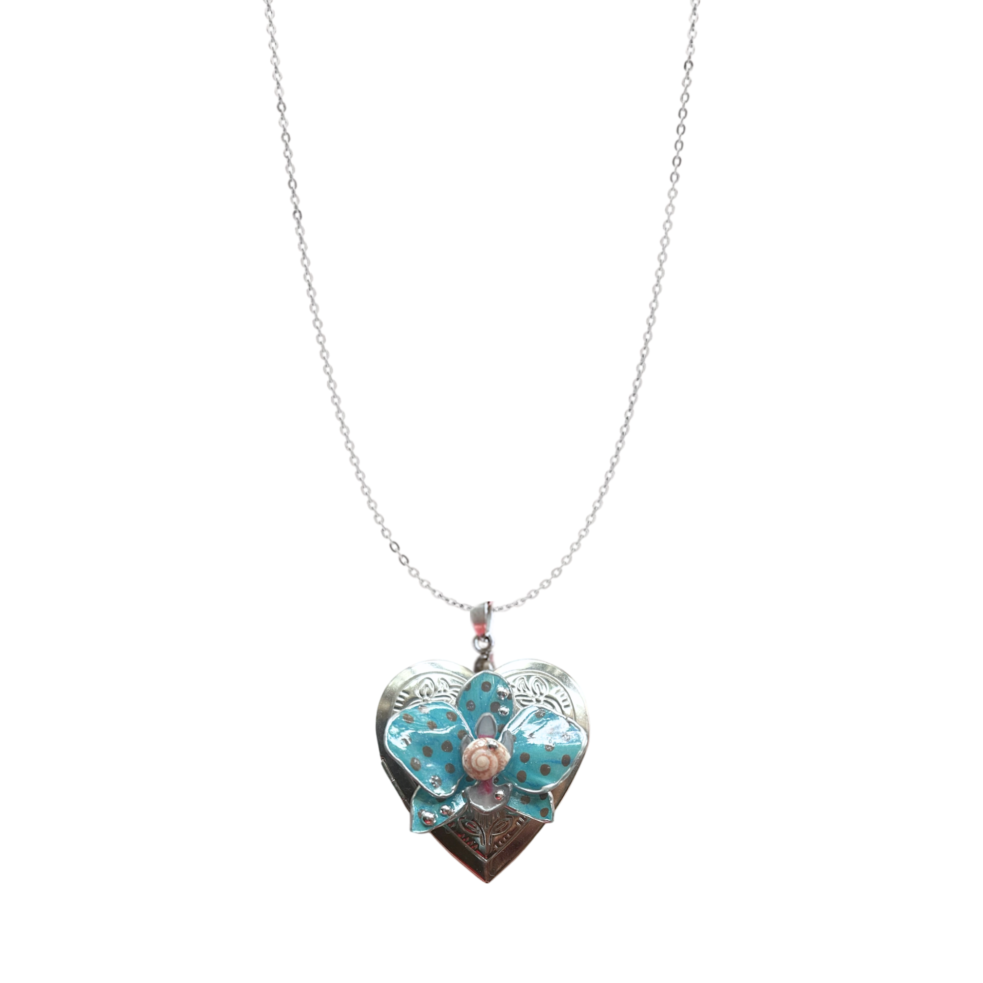 Minty Molly Heart Locket