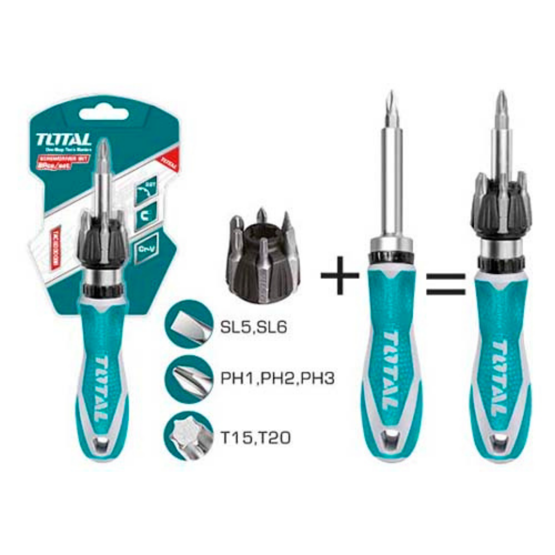 Juego de destornillador Rachet