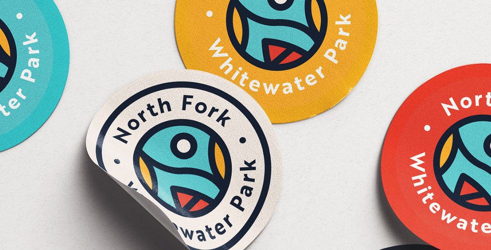 North Fork Whitewater Park stickers