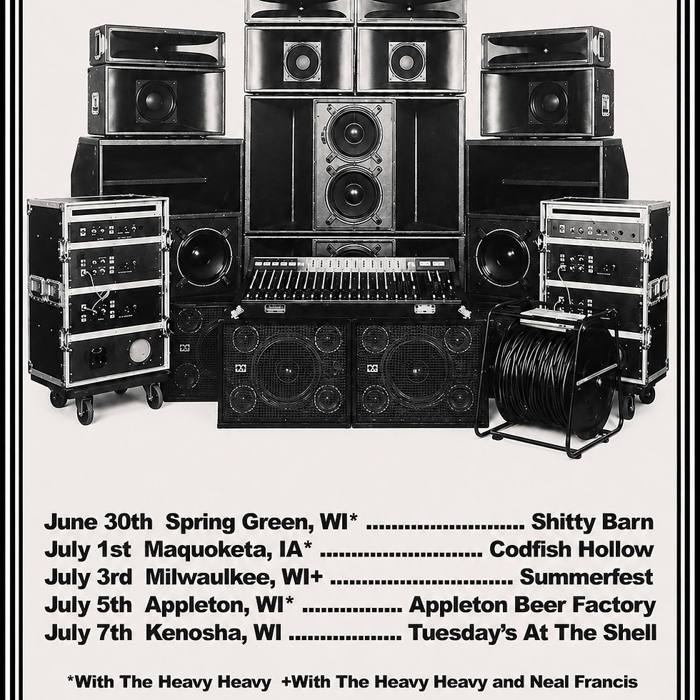 *SOLD OUT* Spring Green, WI w/ The Heavy Heavy
