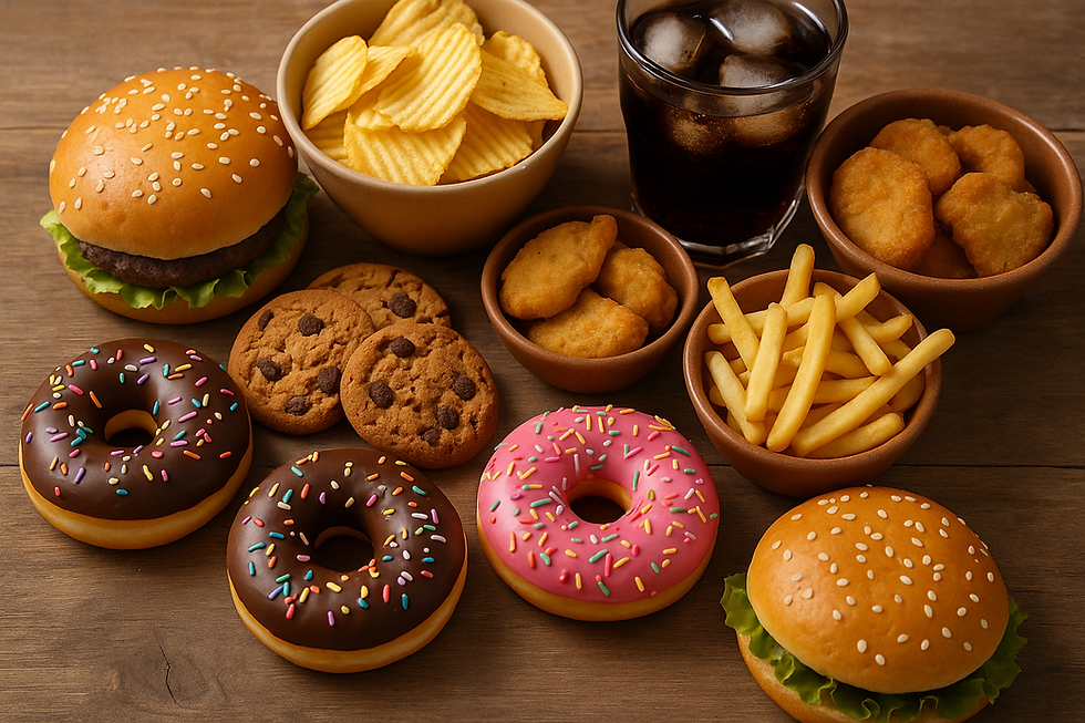 Por qué decir adiós a los snacks ultraprocesados