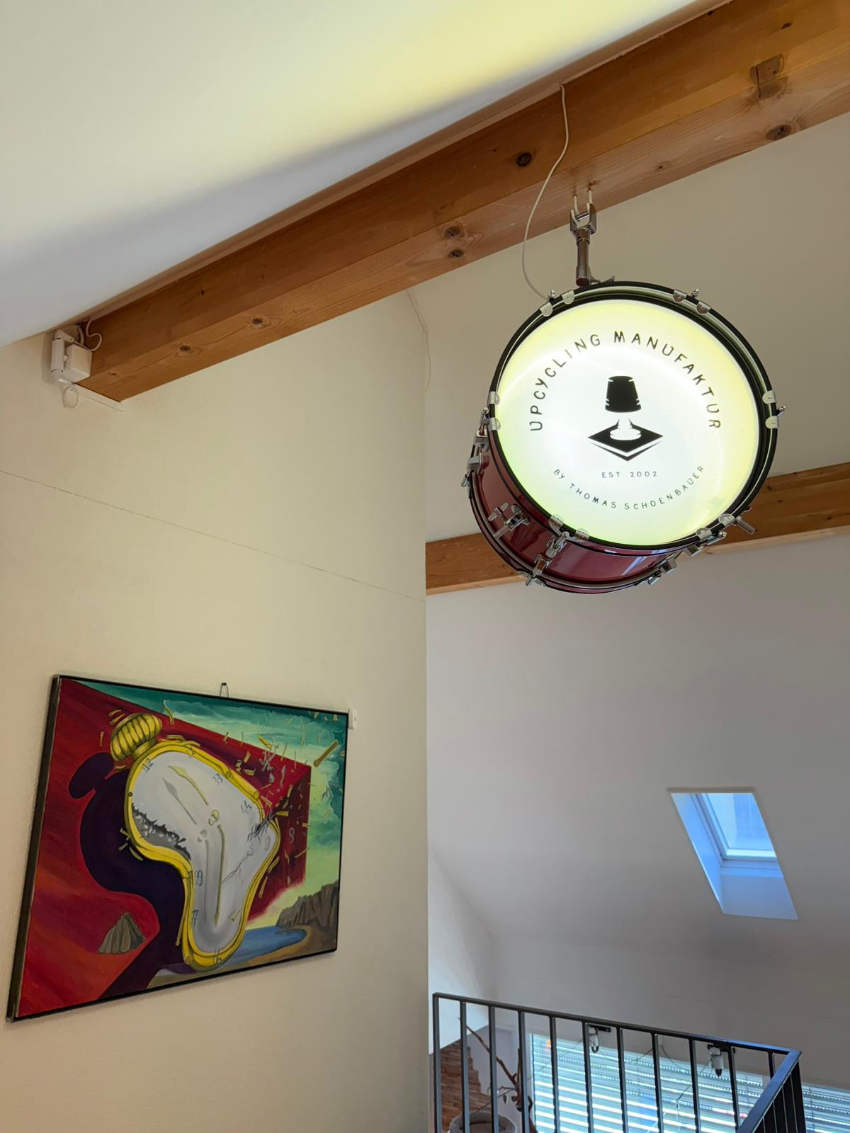 Trommel Lampe