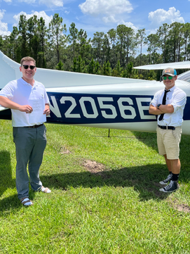 N2056E parked after flight
