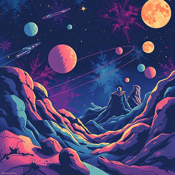 Space Abstract Background