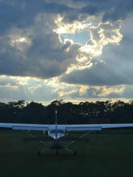 N27CS Aircraft Parked