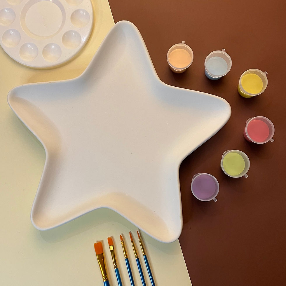 Paint at Home Large Star Plate Kit