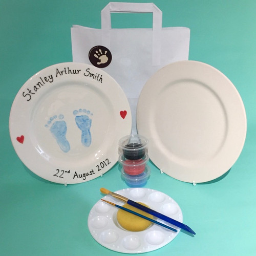 Baby Hand and Footprints Takeaway Kit Creative Biscuit