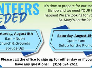 Volunteers Needed!