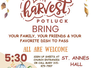 St. Katharine Drexel Harvest Potluck