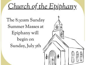 Epiphany Sunday Summer Masses