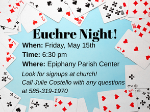 Euchre Night at Epiphany