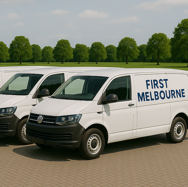 Mobile locksmith van in Melbourne ready for emergency lockout services