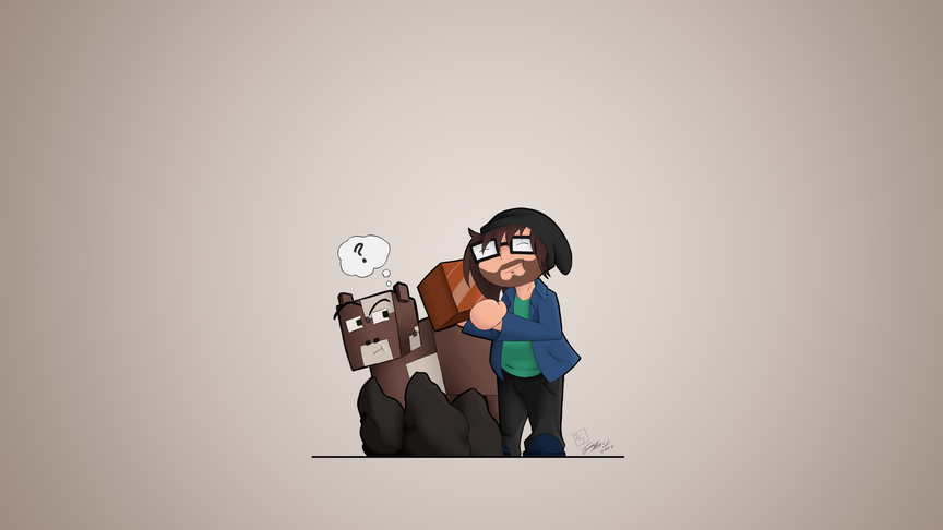 Minecraft is one of the first games I ever got into when streaming on twitch, and these elements have always been my favorite. This art is an Imaginaryfriendjack original.