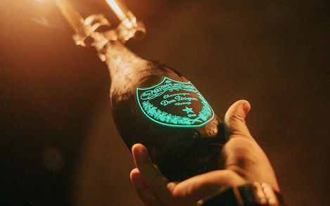 Hen party Pangea rooftop club VIP table Puerto Banús Marbella